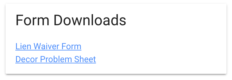 form downloads